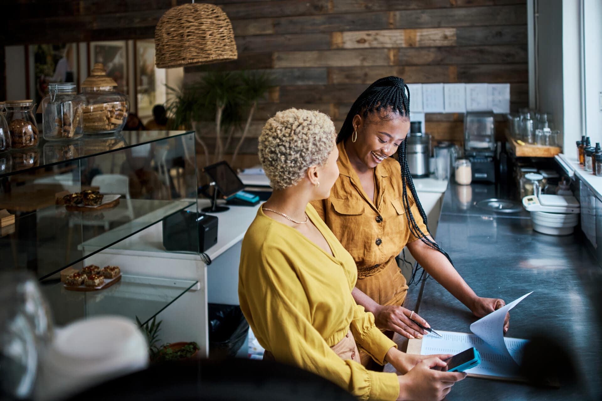 Business team reviewing fast SBA Express loan options