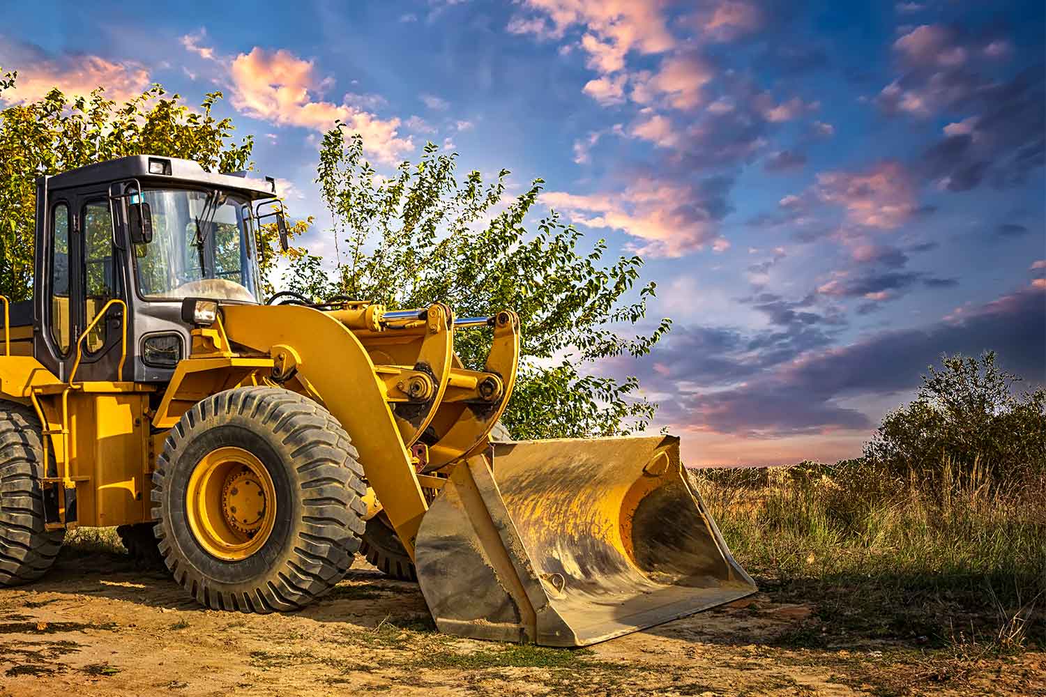 Heavy machinery financed through an SBA 504 loan