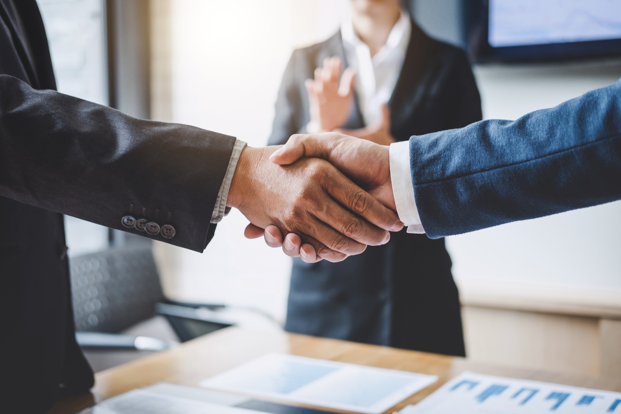 Successful partner buyout meeting conclusion