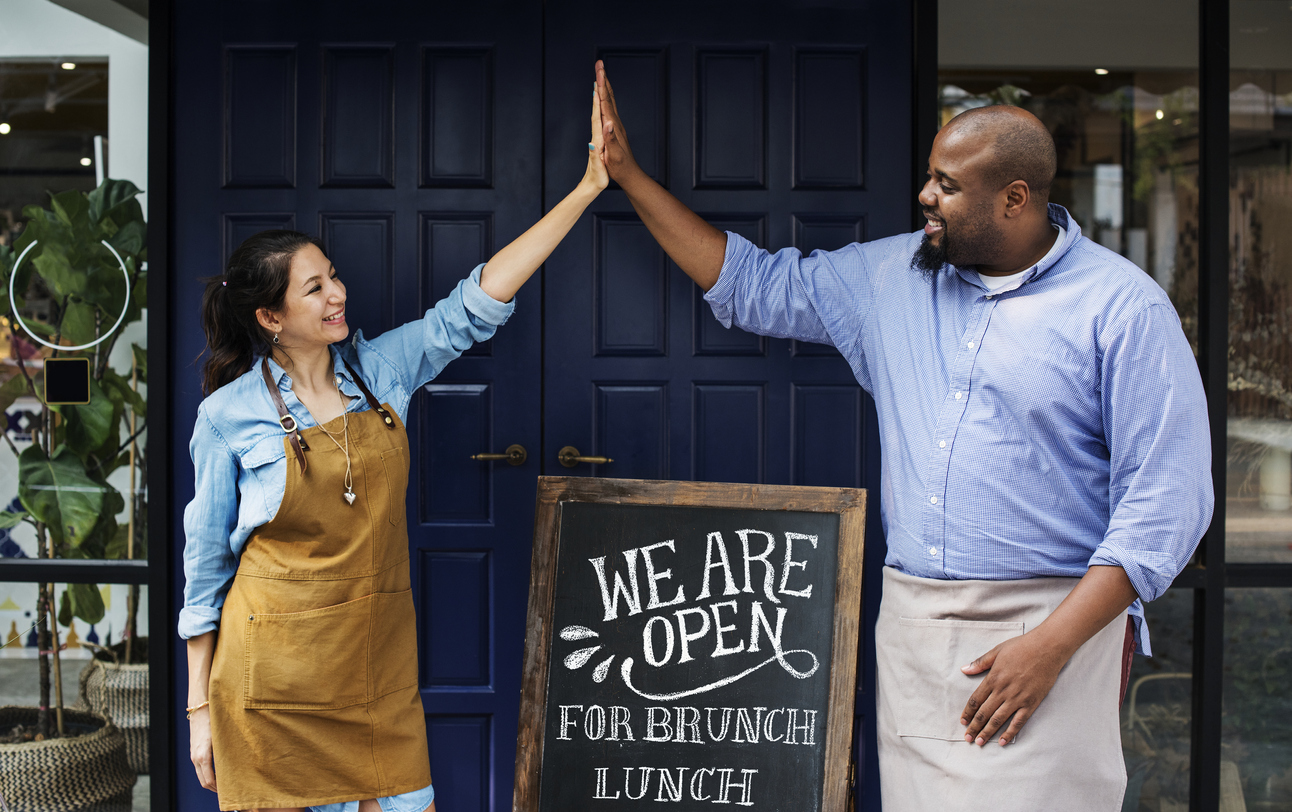 Small business owner benefiting from quick SBA Express funding